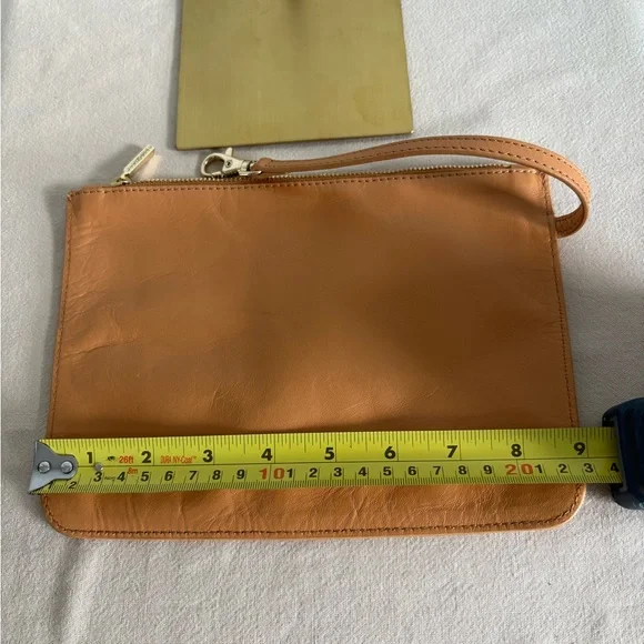 Tory Burch Leather Removable Tote Pouch - Picture 5 of 6